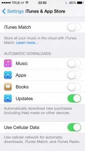 iTunes & App Store Automatic Downloads