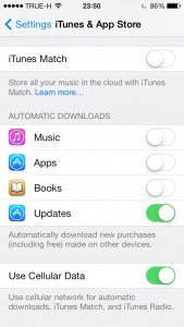 iTunes & App Store Automatic Downloads
