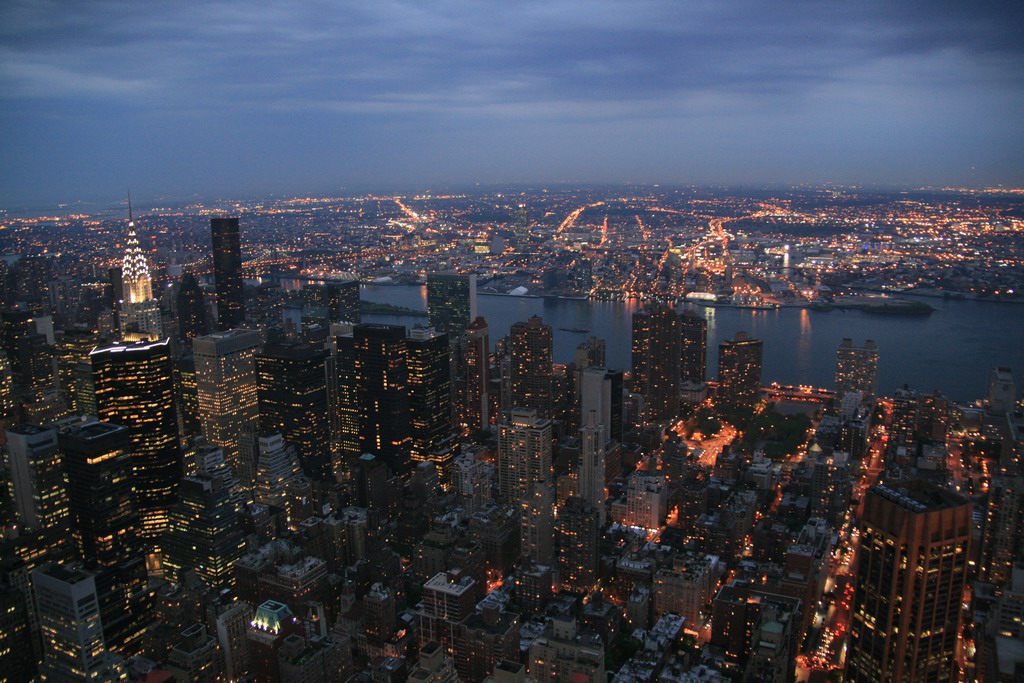 วิวจากยอดตึก Empire State